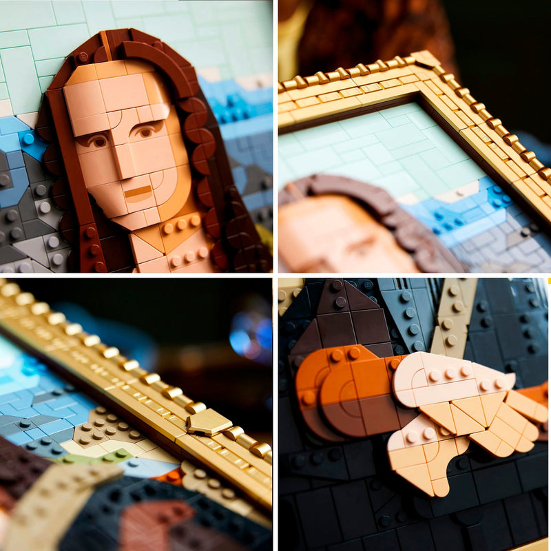 Afbeelding laden in galerijviewer, Lego art - mona lisa constructiespeelgoed (31213)

