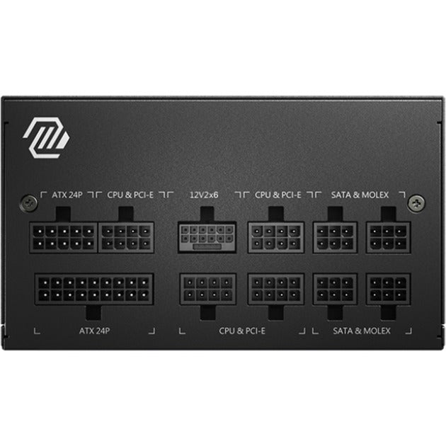 Afbeelding laden in galerijviewer, Msi mag a750gl pcie5 ii modulaire 750 watt voeding (zwart, 1x 12v-2x6, 3x pcie)
