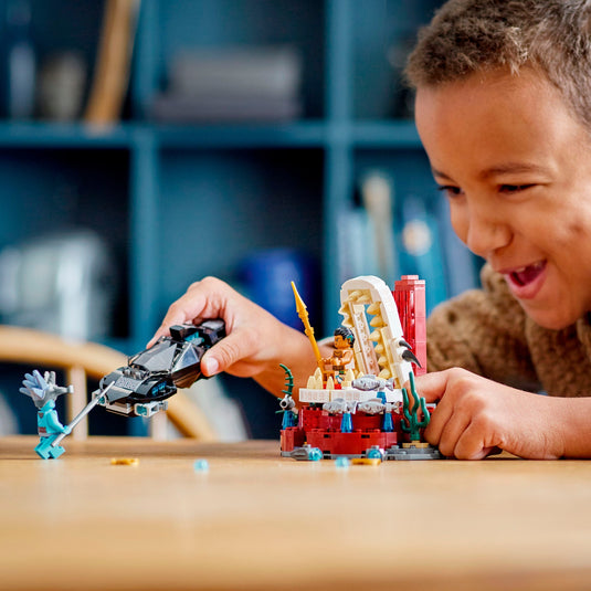 Lego marvel - koning namor’s troonzaal constructiespeelgoed (76213)