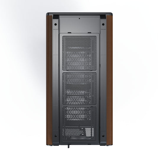 Montech heritage midi tower behuizing (zwart beige | 2x usb-a | 1x usb-c)