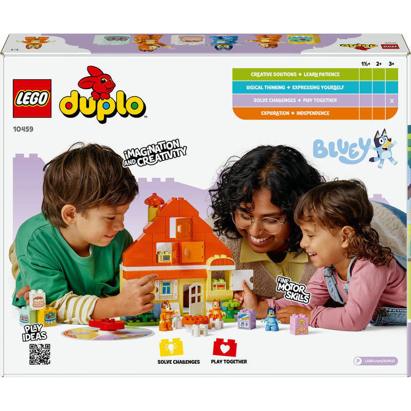 Load image into Gallery viewer, Lego duplo 10459 huis van bluey en haar familie met geheugenspel

