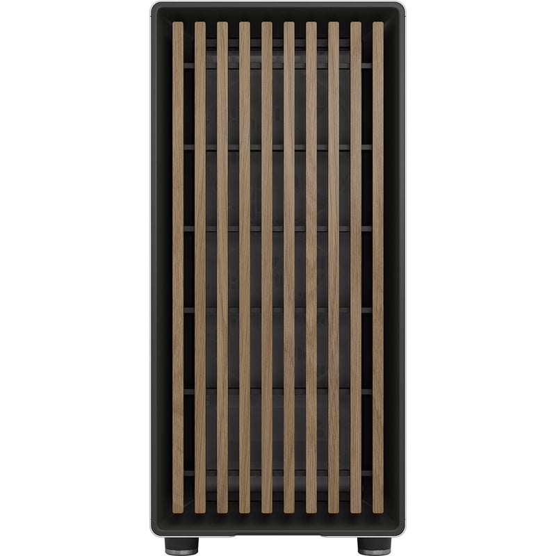 Load image into Gallery viewer, Fractal design north midi tower behuizing (wit houtkleur | 2x usb-a | 1x usb-c | tempered glass)
