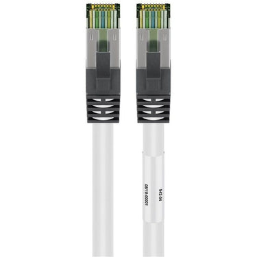 Goobay netwerkkabel cat.8.1 s ftp (wit, 2 meter)