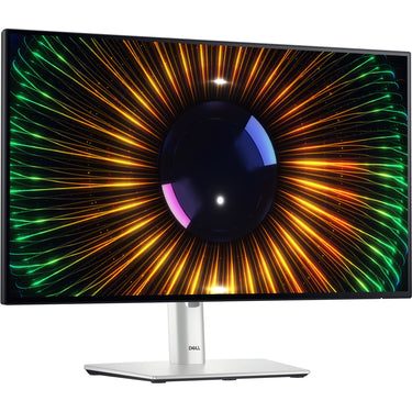 Dell ultrasharp u2424h 23.8 monitor (zilver zwart, hdmi, 2x displayport, usb-a, 2x usb-c, 120 hz)