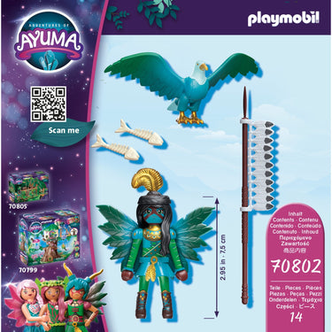 Playmobil ayuma - knight fairy met totemdier constructiespeelgoed (70802)