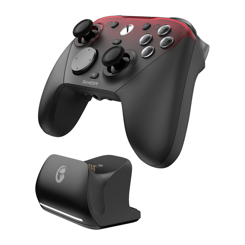Afbeelding laden in galerijviewer, Gamesir g7 pro tri-mode - shadow ember gamepad (zwart donkerrood, xbox series x|s, xbox one, pc, android, steam)
