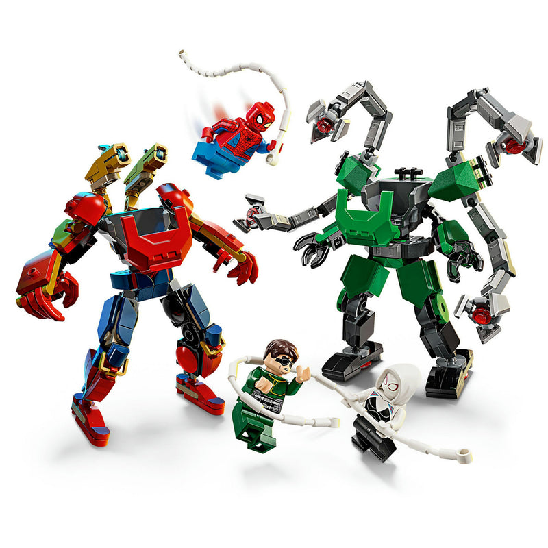 Afbeelding laden in galerijviewer, Lego marvel - mechaduel: spider-man vs. doc ock constructiespeelgoed (76338)
