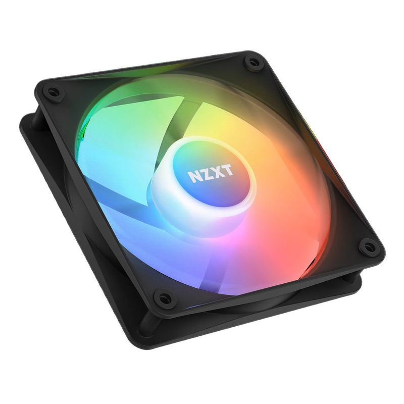 Load image into Gallery viewer, Nzxt f120 rgb core case fan (zwart, 120 x 120 x 26 mm, pwm, zonder controller)
