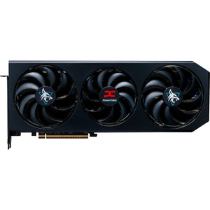Powercolor radeon rx 9070 xt hellhound 16gb oc grafische kaart (zwart, rdna4, gddr6, 3x displayport, 1x hdmi)
