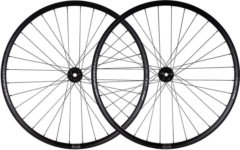 Load image into Gallery viewer, Reverse components black one 27.5 boost tubeless wheelset
