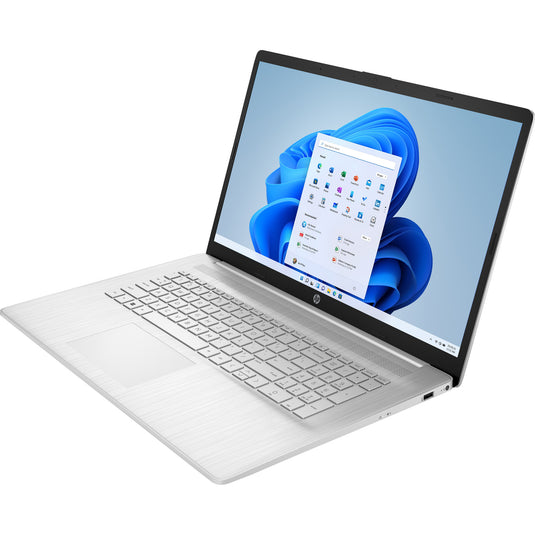 Hp 17-cp2151nd (bn6m4ea) 17.3 laptop (zilver | ryzen 5 7520u | radeon graphics | 8 gb | 512 gb ssd)
