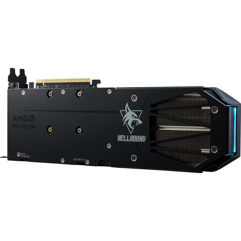 Load image into Gallery viewer, Powercolor radeon rx 9060 xt hellhound 8gb grafische kaart (2x displayport, 1x hdmi)
