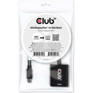 Club 3d mini-displayport naar vga actieve adapter