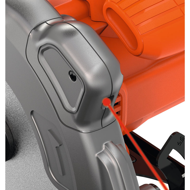 Load image into Gallery viewer, Black+decker 1250w 190mm cirkelzaag cs1250lka-qs handcirkelzaag (oranje, incl. koffer met 2x zaagblad)
