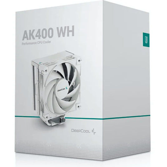 Deepcool ak400 cpu-koeler (wit, 4-pins pwm fan-connector)