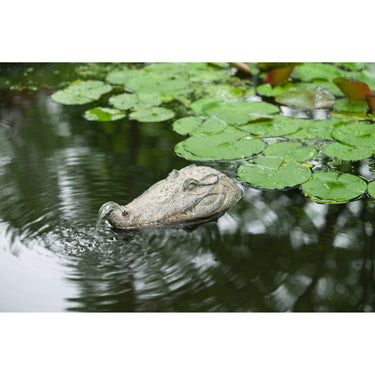 Ubbink drijvende spuitfiguur krokodillenkop waterornament