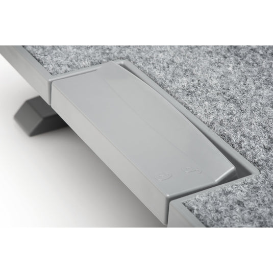 Kensington smartfit solemate pro elite ergonomische voetensteun (grijs)