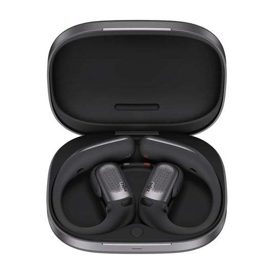 Shokz openfit pro anr open-ear tws hoofdtelefoon (zwart)