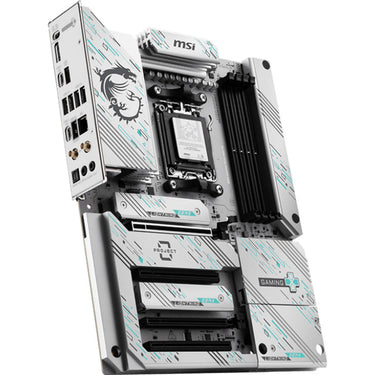 Msi b850 gaming plus wifi pz socket am5 moederbord (raid, 5g lan, wi-fi 7, bluetooth 5.4, sound, atx)
