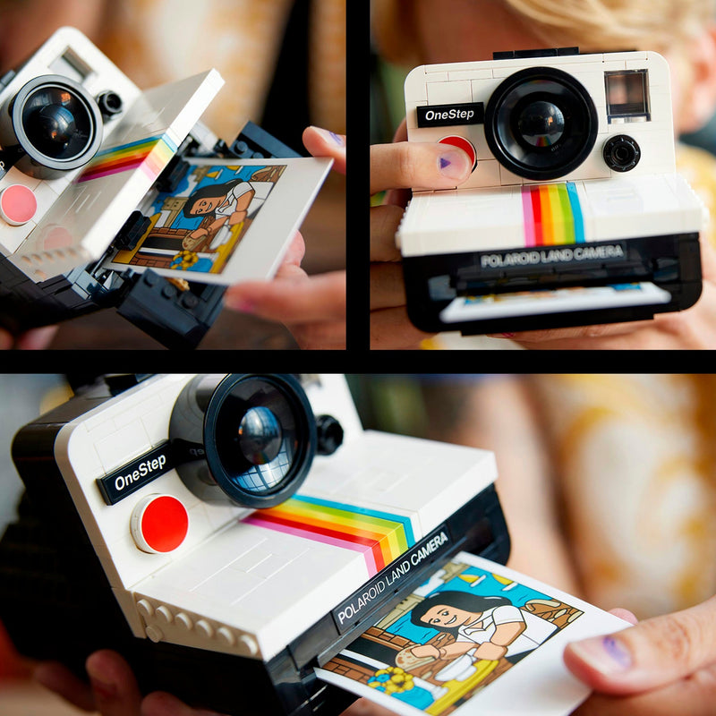 Laden Sie das Bild in Galerie -Viewer, Lego ideas polaroid onestep sx-70 camera constructiespeelgoed (21345)
