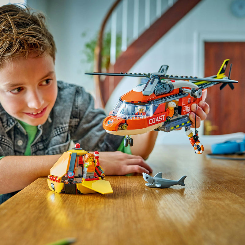 Load image into Gallery viewer, Lego city 60503 kustwacht helikopter
