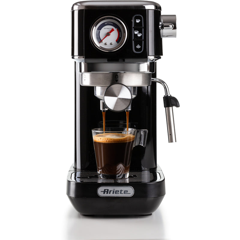 Load image into Gallery viewer, Ariete moderna espresso slim 1381 12 espressomachine (zwart)
