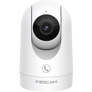 Foscam r8m ultra hd, dual-band wifi 6 beveiligingscamera (wit)