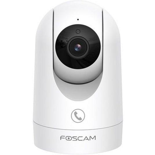 Foscam r8m ultra hd, dual-band wifi 6 beveiligingscamera (wit)