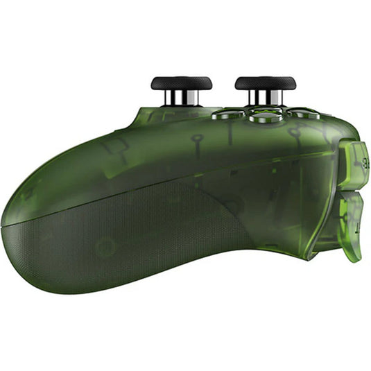 8bitdo ultimate 3-mode controller voor xbox (groen transparant, xbox series x|s, xbox one, pc, bluetooth usb-c 2.4 ghz )