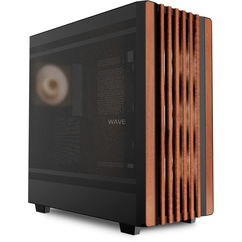 Load image into Gallery viewer, Sharkoon rebel c70m rgb midi tower behuizing (zwart | 2x usb-a | 1x usb-c | rgb)
