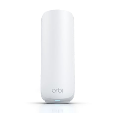 Netgear orbi 370 wifi mesh systeem, dual-band wifi 7-mesh systeem, 2 stuks mesh router (wit, 1x orbi wifi 7-router (rbe371), 1x orbi wifi 7-satelliet (rbe370))