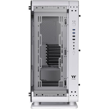 Thermaltake core p6 tempered glass snow midi tower behuizing (wit | 4x usb-a | 1x usb-c | window)