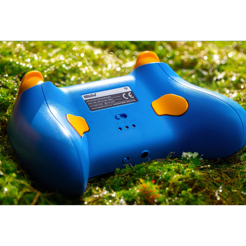 Cargue la imagen en el visor de la galería, 8bitdo ultimate 3-mode controller for xbox - rare 40th anniversary edition (blauw goud, xbox series x|s, xbox one, pc, bluetooth usb-c 2.4 ghz )

