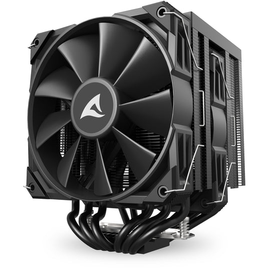 Sharkoon a60 cpu-koeler (zwart, 4-pins pwm fan-connector)