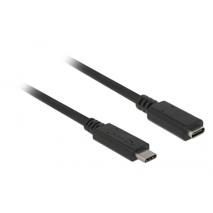 Afbeelding laden in galerijviewer, Delock usb-c verlengkabel (zwart, 2 meter)
