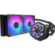 Cooler master masterliquid 240 atmos ii vrm fan argb waterkoeling (zwart)