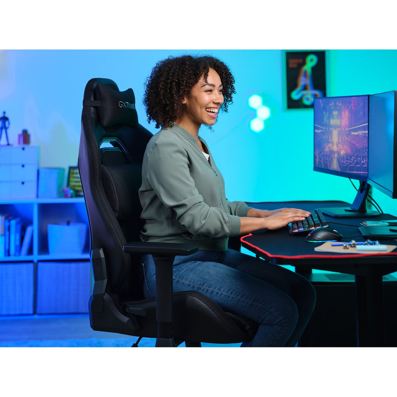 Afbeelding laden in galerijviewer, Trust gxt 714 ruya gamingstoel (zwart)
