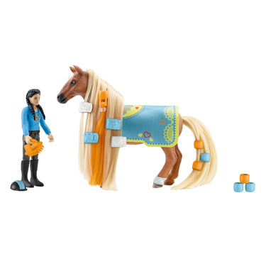 Schleich horse club sofia's beauties - kim caramelo starterset speelfiguur (42585)