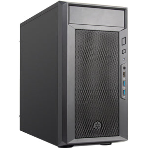 Silverstone fara 311 midi tower behuizing (zwart | 3x usb-a)