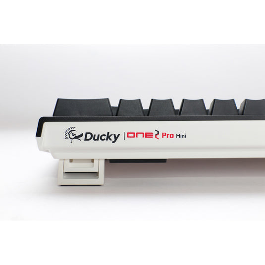 Ducky one 2 pro mini classic rgb mechanisch gaming toetsenbord (zwart, us lay-out (qwerty), cherry mx silent red, 60%, rgb led, double-shot pbt, quack mechanics)