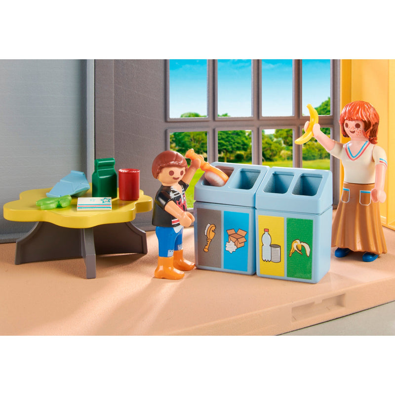 Load image into Gallery viewer, Playmobil city life - uitbreiding klimaatwetenschap constructiespeelgoed (71331)
