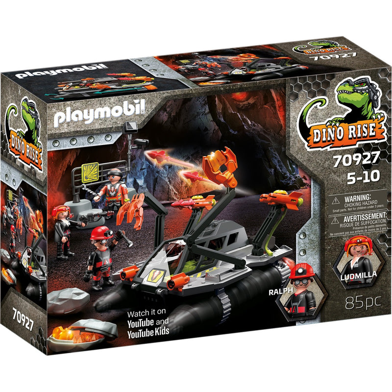 Load image into Gallery viewer, Playmobil dino rise - comet corp. sloopboor constructiespeelgoed (70927)
