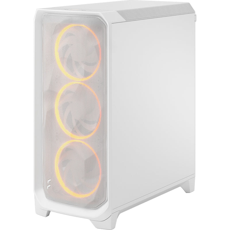 Afbeelding laden in galerijviewer, Fractal design meshify 3 rgb midi tower behuizing (wit | 2x usb-a | 1x usb-c | rgb | tempered glass)
