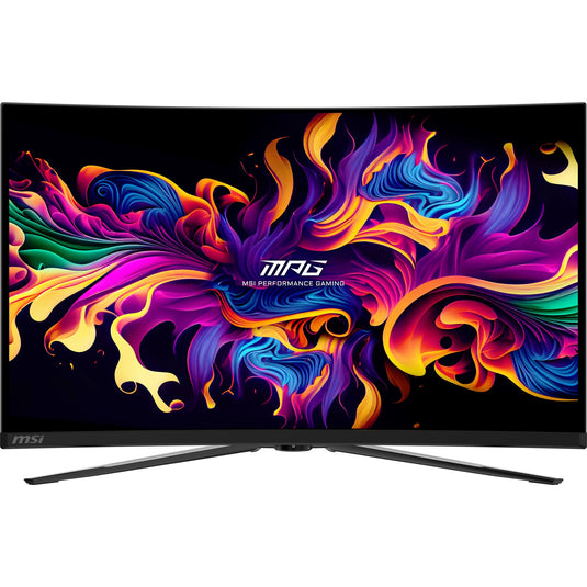Msi mpg 321curx qd-oled 31.5 4k uhd curved gaming monitor (zwart, 2x hdmi, displayport, 2x usb-a, usb-b, usb-c, 240 hz)