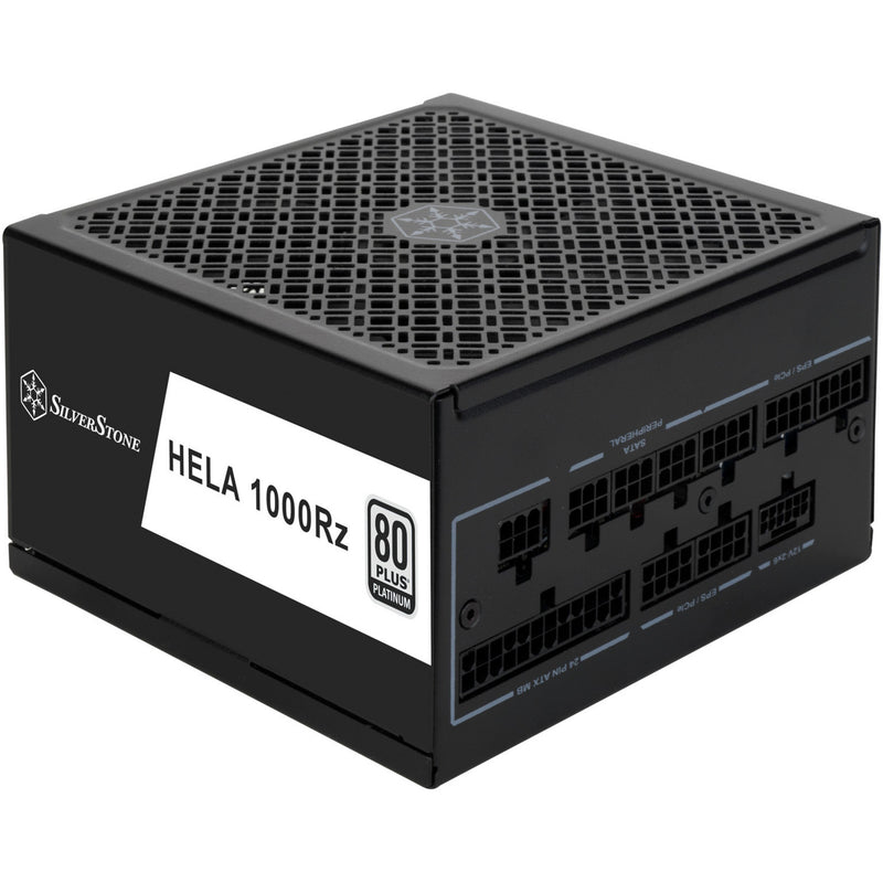 Afbeelding laden in galerijviewer, Silverstone hela 1000rz modulaire 1000 watt voeding (zwart, 1x 12v-2x6, 5x pcie)
