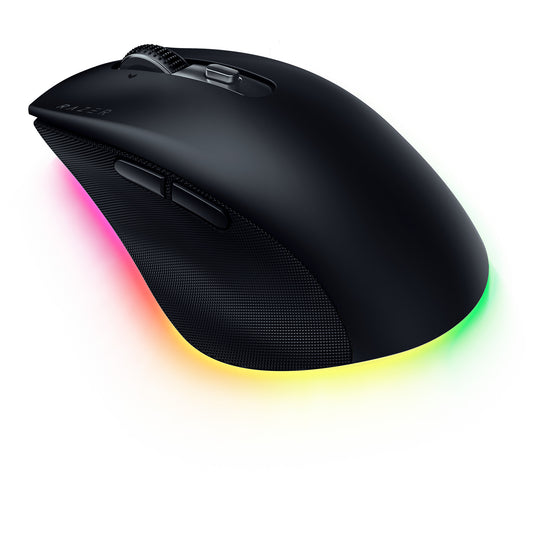 Razer pro click v2 gaming muis (zwart, tot 30.000 dpi, usb-c bluetooth 2.4 ghz)