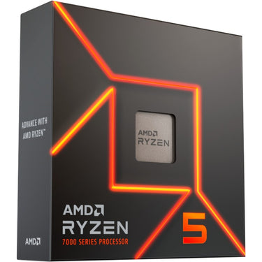 Amd ryzen 5 7600x, 4,7 ghz (5,3 ghz turbo boost) socket am5 processor (unlocked, boxed)