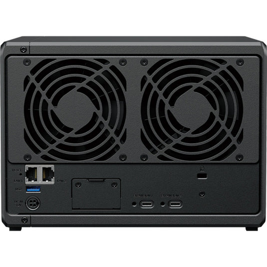 Synology diskstation ds1525+ nas (zwart, 2x lan, usb)