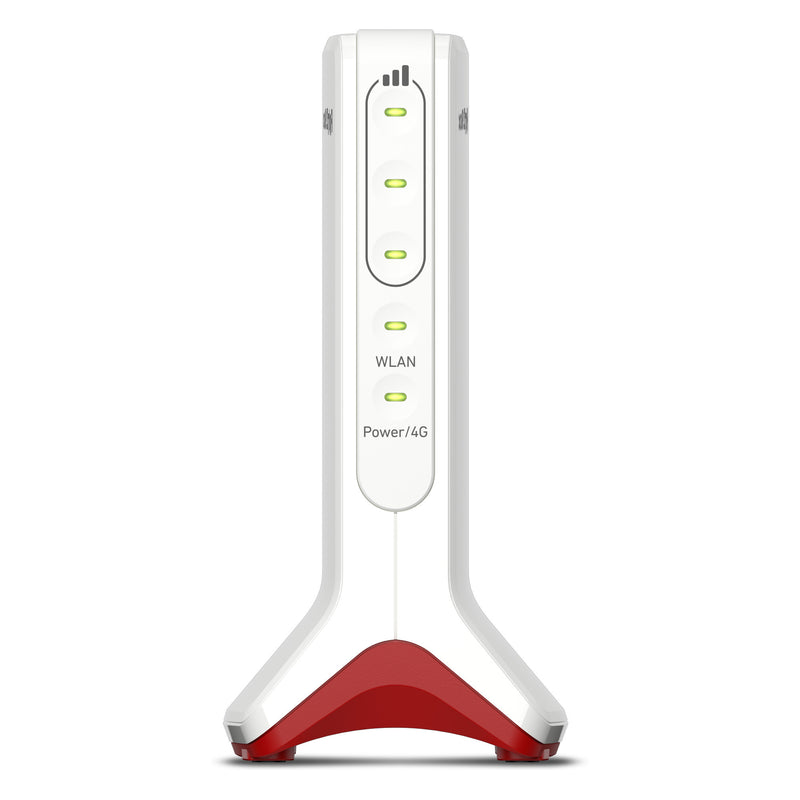 Load image into Gallery viewer, Fritz! box 6825 4g edition international wlan lte router (wit rood, mesh wi-fi, 4g 3g)
