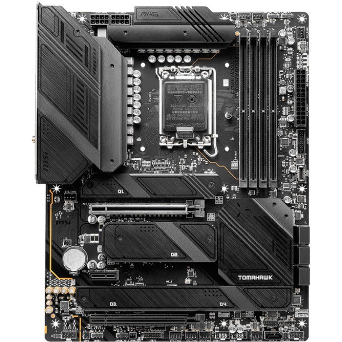 Afbeelding laden in galerijviewer, Msi mag z790 tomahawk wifi socket 1700 moederbord (zwart, raid, 2.5 gb-lan, wi-fi 6e, bt, sound, atx)
